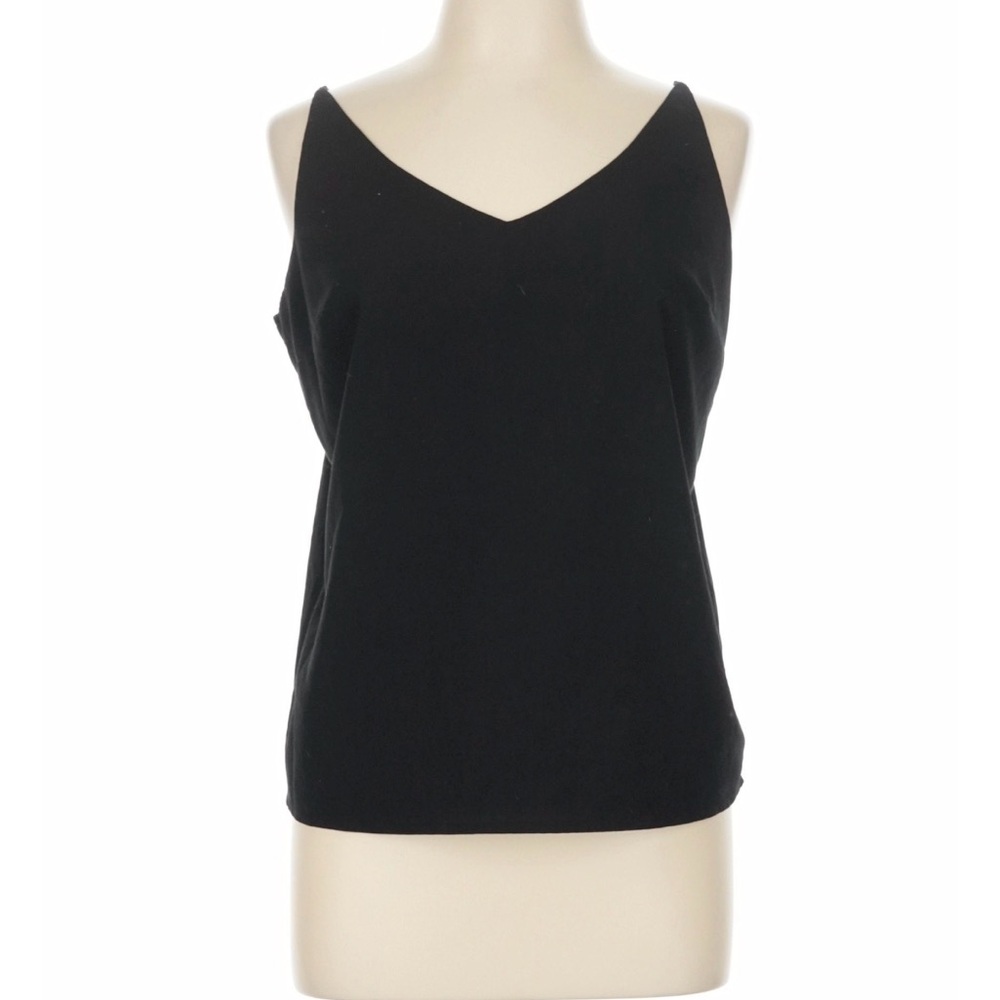 Banana Republic Black V-Neck Spaghetti Strap Camisole